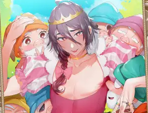 【ファンタジーBL】白雪王と七人の野郎ども